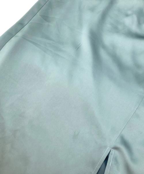 LeJa（レジャ）LEJA (レジャ) チュールフリルビスチェIラインドレス スカイブルー サイズ:Ｍの古着・服飾アイテム