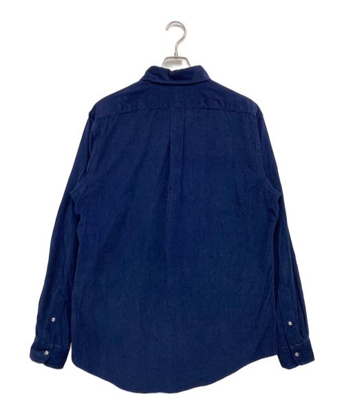 POLO RALPH LAUREN（ポロ・ラルフローレン）POLO RALPH LAUREN (ポロ・ラルフローレン) コーデュロイシャツ ネイビー サイズ:XLの古着・服飾アイテム