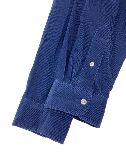 POLO RALPH LAUREN（ポロ・ラルフローレン）POLO RALPH LAUREN (ポロ・ラルフローレン) コーデュロイシャツ ネイビー サイズ:XLの古着・服飾アイテム