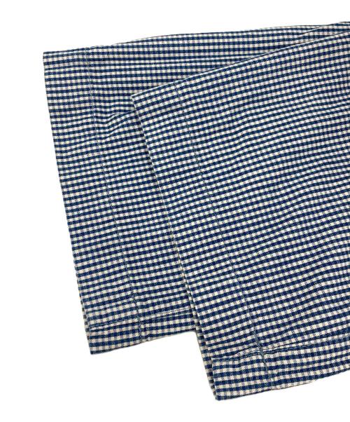 45rpm（45アールピーエム）45rpm (45アールピーエム) ブロックチェックパンツ ブルー サイズ:2の古着・服飾アイテム