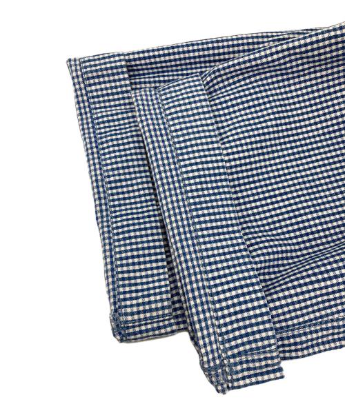 45rpm（45アールピーエム）45rpm (45アールピーエム) ブロックチェックパンツ ブルー サイズ:2の古着・服飾アイテム
