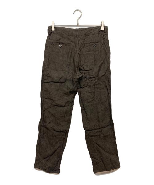 Y's（ワイズ）Y's (ワイズ) リネンパンツ ブラウン サイズ:2の古着・服飾アイテム