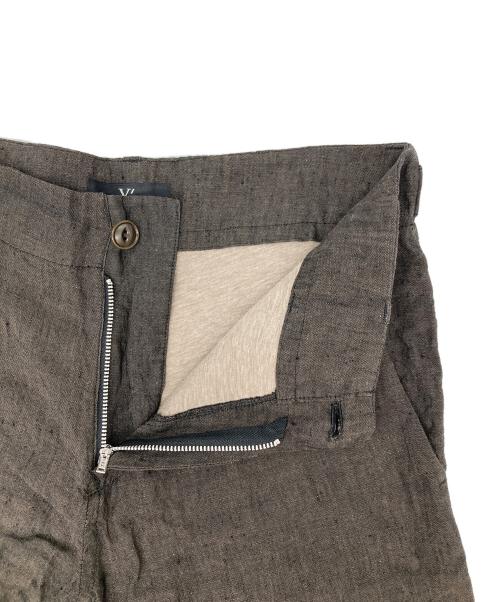 Y's（ワイズ）Y's (ワイズ) リネンパンツ ブラウン サイズ:2の古着・服飾アイテム