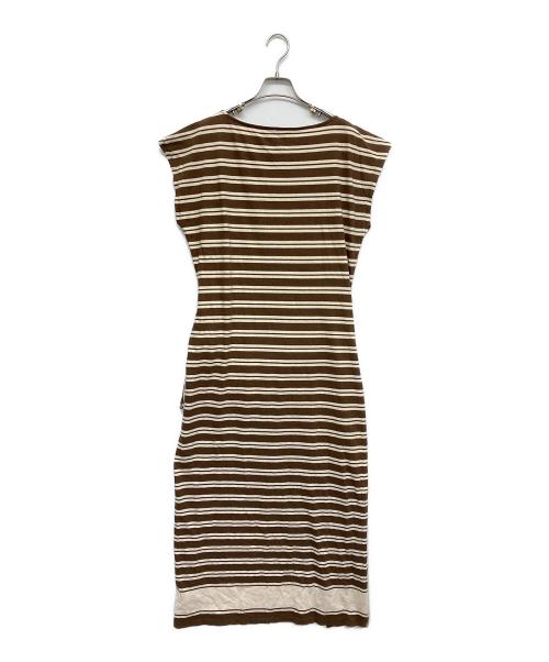 POLO RALPH LAUREN（ポロ・ラルフローレン）POLO RALPH LAUREN (ポロ・ラルフローレン) ノースリーブワンピース ブラウン サイズ:Mの古着・服飾アイテム