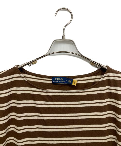 POLO RALPH LAUREN（ポロ・ラルフローレン）POLO RALPH LAUREN (ポロ・ラルフローレン) ノースリーブワンピース ブラウン サイズ:Mの古着・服飾アイテム