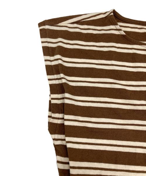 POLO RALPH LAUREN（ポロ・ラルフローレン）POLO RALPH LAUREN (ポロ・ラルフローレン) ノースリーブワンピース ブラウン サイズ:Mの古着・服飾アイテム