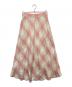 DENIM & SUPPLY RALPH LAUREN (デニム＆サプライ ラルフローレン) リネンチェックスカート ピンク サイズ:Ｓ：4000円