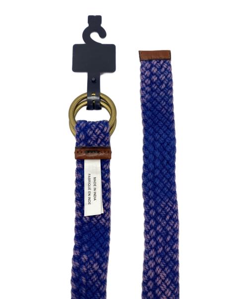 POLO RALPH LAUREN（ポロ・ラルフローレン）POLO RALPH LAUREN (ポロ・ラルフローレン) メッシュベルト パープル サイズ:Sの古着・服飾アイテム