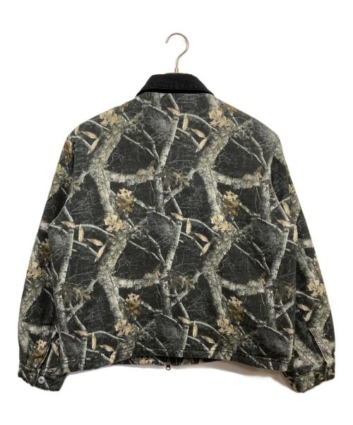 WISH FOR EVER（ウィッシュフォーエバー）wish for ever (ウィッシュフォーエバー) 中綿カモ柄ジャケット グリーン サイズ:Mの古着・服飾アイテム