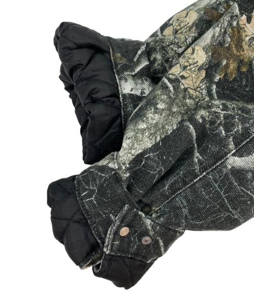 WISH FOR EVER（ウィッシュフォーエバー）wish for ever (ウィッシュフォーエバー) 中綿カモ柄ジャケット グリーン サイズ:Mの古着・服飾アイテム