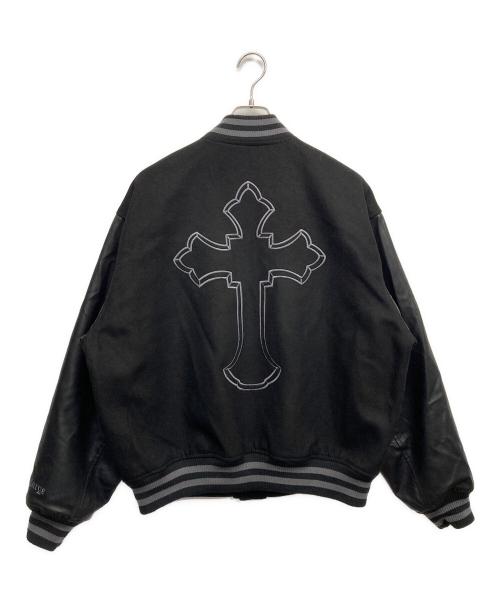 X-LARGE（エクストララージ）X-LARGE (エクストララージ) TUPAC VARSITY JACKET ブラック サイズ:Lの古着・服飾アイテム