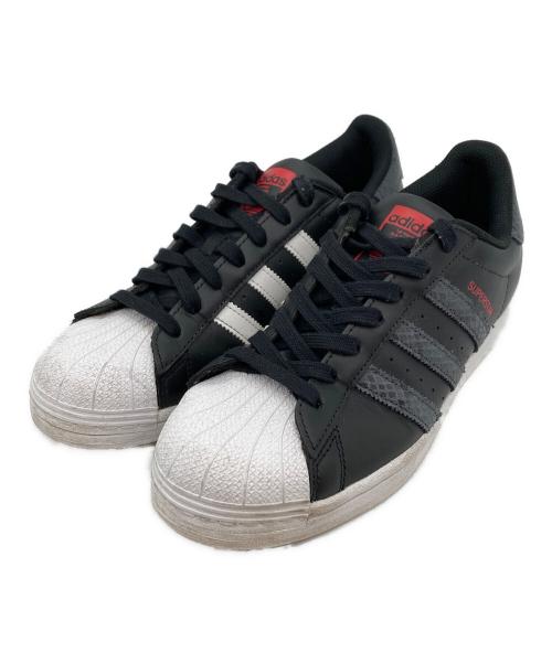 adidas（アディダス）adidas (アディダス) SUPERSTAR W ブラック サイズ:25.5の古着・服飾アイテム