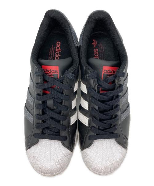 adidas（アディダス）adidas (アディダス) SUPERSTAR W ブラック サイズ:25.5の古着・服飾アイテム