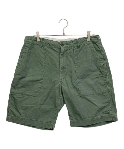 Engineered Garments（エンジニアドガーメンツ）Engineered Garments (エンジニアド ガーメンツ) カーゴハーフパンツ グリーン サイズ:Mの古着・服飾アイテム