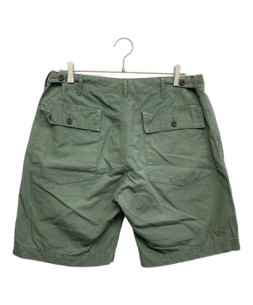 Engineered Garments（エンジニアドガーメンツ）Engineered Garments (エンジニアド ガーメンツ) カーゴハーフパンツ グリーン サイズ:Mの古着・服飾アイテム