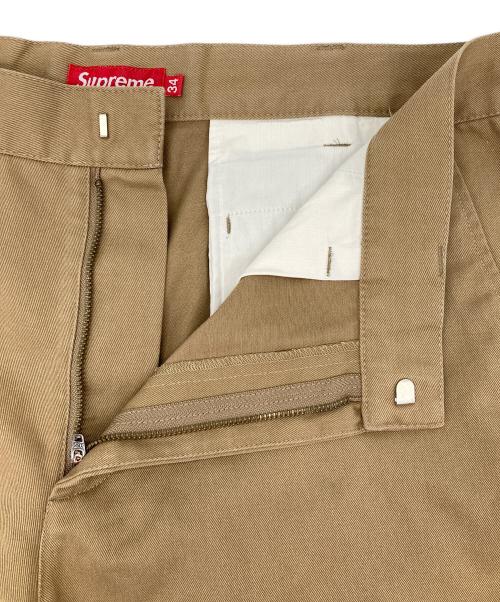 SUPREME（シュプリーム）Supreme (シュプリーム) ワークショーツ ブラウン サイズ:34の古着・服飾アイテム