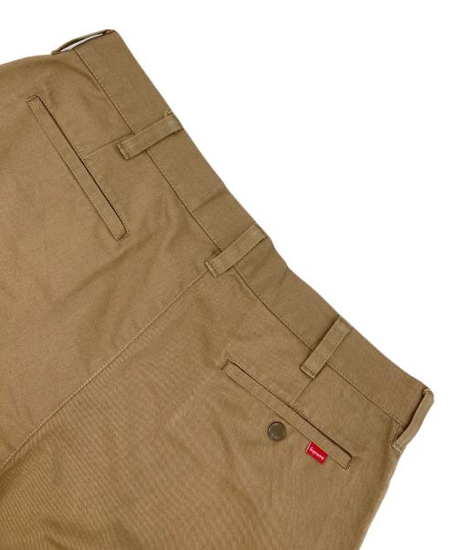 SUPREME（シュプリーム）Supreme (シュプリーム) ワークショーツ ブラウン サイズ:34の古着・服飾アイテム