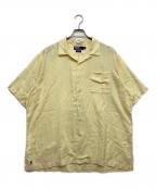 POLO RALPH LAURENポロ・ラルフローレン）の古着「オープンカラーシャツ」｜イエロー