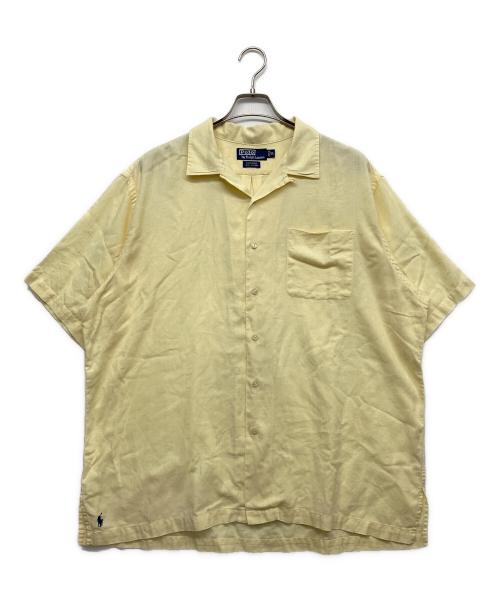 POLO RALPH LAUREN（ポロ・ラルフローレン）POLO RALPH LAUREN (ポロ・ラルフローレン) オープンカラーシャツ イエロー サイズ:XLの古着・服飾アイテム