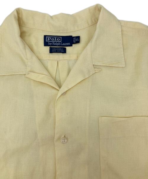 POLO RALPH LAUREN（ポロ・ラルフローレン）POLO RALPH LAUREN (ポロ・ラルフローレン) オープンカラーシャツ イエロー サイズ:XLの古着・服飾アイテム