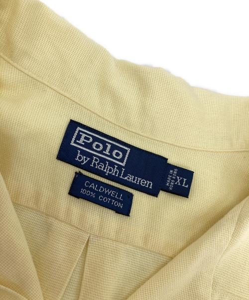 POLO RALPH LAUREN（ポロ・ラルフローレン）POLO RALPH LAUREN (ポロ・ラルフローレン) オープンカラーシャツ イエロー サイズ:XLの古着・服飾アイテム