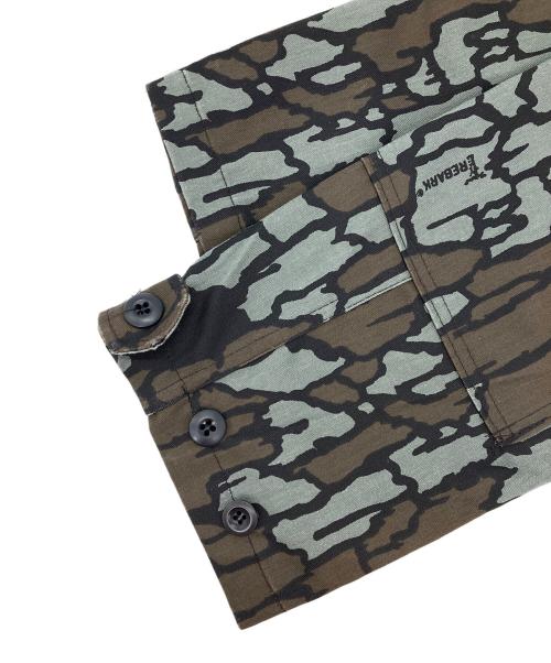 US ARMY（ユーエスアーミー）US ARMY (ユーエスアーミー) ミリタリージャケット ブラウン×ブルー サイズ:MEDIUM　REGULARの古着・服飾アイテム