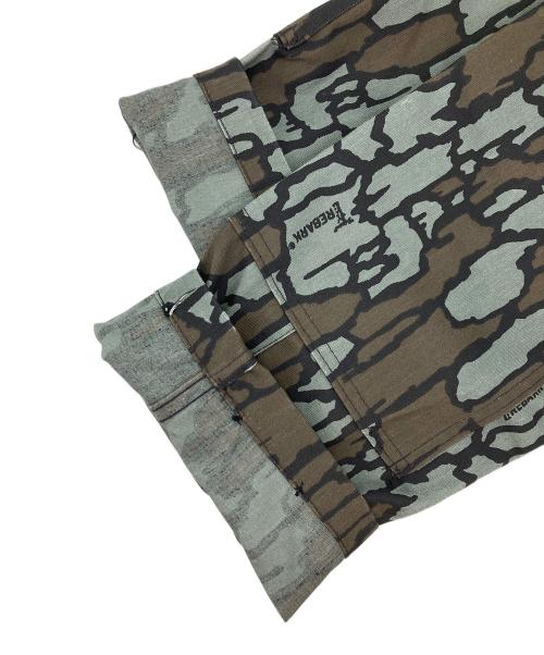 US ARMY（ユーエスアーミー）US ARMY (ユーエスアーミー) ミリタリージャケット ブラウン×ブルー サイズ:MEDIUM　REGULARの古着・服飾アイテム