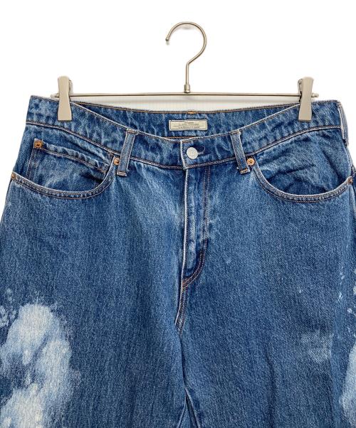 JOURNAL STANDARD relume（ジャーナルスタンダード レリューム）JOURNAL STANDARD relume (ジャーナルスタンダード レリューム) ブリーチ加工デニムパンツ インディゴ サイズ:Lの古着・服飾アイテム