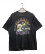 HARLEY-DAVIDSONハーレーダビッドソン）の古着「90s両面 プリントTシャツ」｜ブラック
