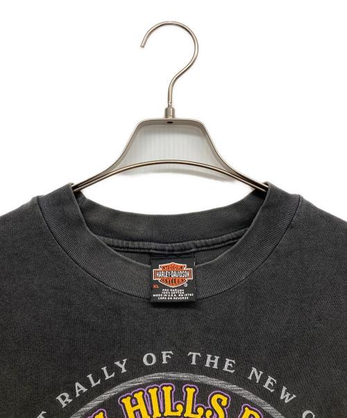 HARLEY-DAVIDSON（ハーレーダビッドソン）HARLEY-DAVIDSON (ハーレーダビッドソン) 90s両面 プリントTシャツ ブラック サイズ:XLの古着・服飾アイテム