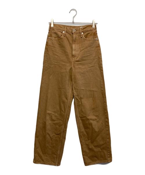 upper hights（アッパーハイツ）upper hights (アッパーハイツ) THE NIECE / デニムパンツ ブラウン サイズ:23の古着・服飾アイテム