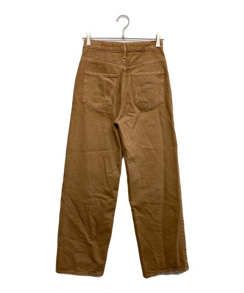 upper hights（アッパーハイツ）upper hights (アッパーハイツ) THE NIECE / デニムパンツ ブラウン サイズ:23の古着・服飾アイテム