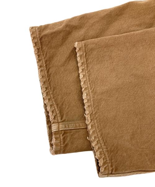 upper hights（アッパーハイツ）upper hights (アッパーハイツ) THE NIECE / デニムパンツ ブラウン サイズ:23の古着・服飾アイテム