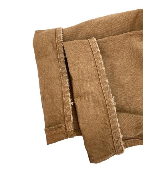 upper hights（アッパーハイツ）upper hights (アッパーハイツ) THE NIECE / デニムパンツ ブラウン サイズ:23の古着・服飾アイテム