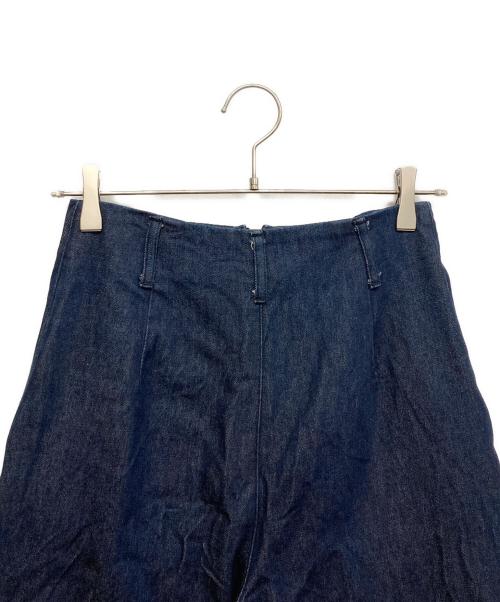 PUBLIC TOKYO（パブリックトウキョウ）PUBLIC TOKYO (パブリックトウキョウ) ハイウエストジップハイパーワイドデニム インディゴ サイズ:2の古着・服飾アイテム