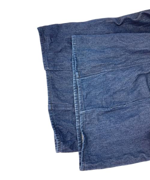 PUBLIC TOKYO（パブリックトウキョウ）PUBLIC TOKYO (パブリックトウキョウ) ハイウエストジップハイパーワイドデニム インディゴ サイズ:2の古着・服飾アイテム