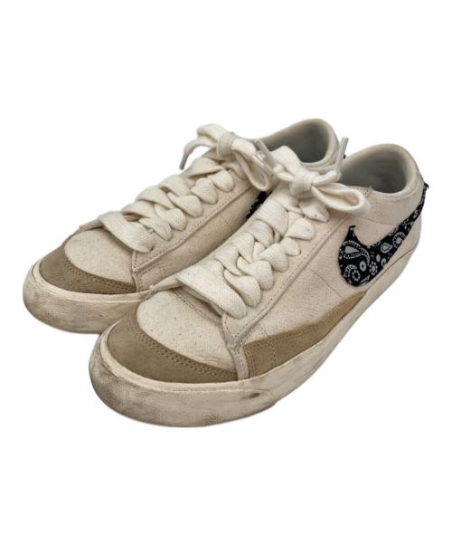 NIKE（ナイキ）NIKE (ナイキ) BLAZER LOW 77 VNTG PAISLE アイボリー サイズ:US9.5の古着・服飾アイテム