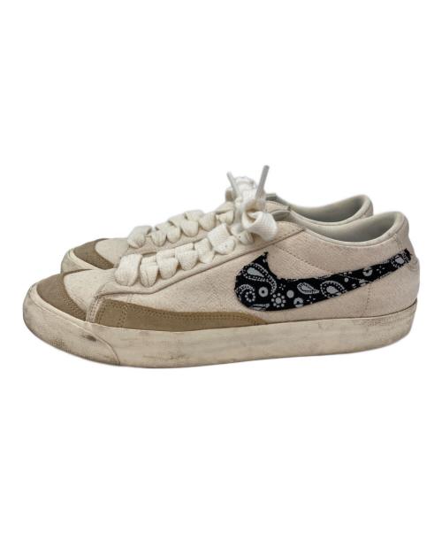 NIKE（ナイキ）NIKE (ナイキ) BLAZER LOW 77 VNTG PAISLE アイボリー サイズ:US9.5の古着・服飾アイテム