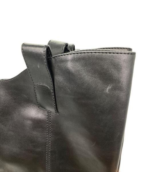 GUCCI（グッチ）GUCCI (グッチ) スクエアトゥ チャンキーヒール ロングブーツ ブラック サイズ:38の古着・服飾アイテム