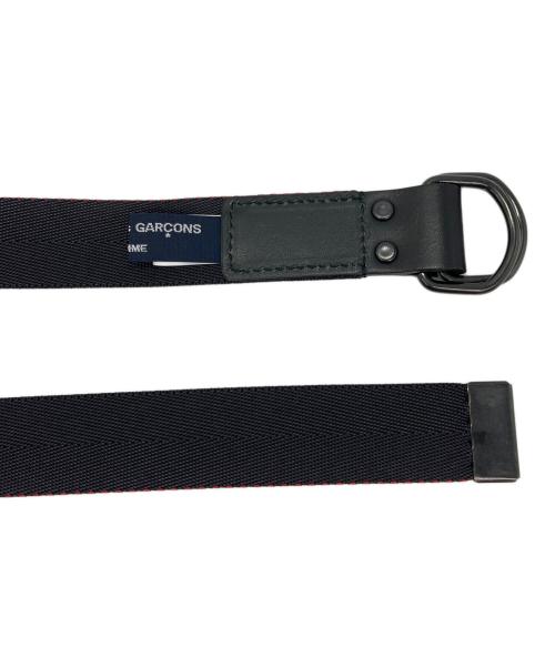 COMME des GARCONS HOMME（コムデギャルソン オム）COMME des GARCONS HOMME (コムデギャルソン オム) ナイロンテープベルト ブラックの古着・服飾アイテム