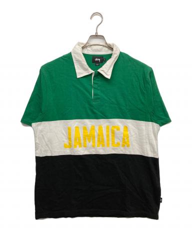 stussy　ラガーシャツ　Mサイズ 楽天市場】ステューシー STUSSY ポロシャツ 長袖 メンズ Big Stripe トップス