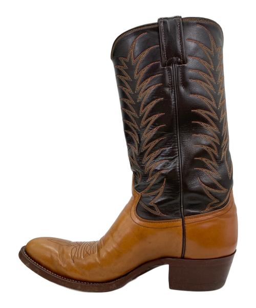 JUSTIN（ジャスティン）JUSTIN (ジャスティン) ウェスタンブーツ ブラウン サイズ:8Dの古着・服飾アイテム