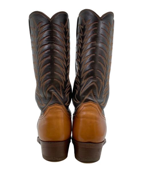 JUSTIN（ジャスティン）JUSTIN (ジャスティン) ウェスタンブーツ ブラウン サイズ:8Dの古着・服飾アイテム