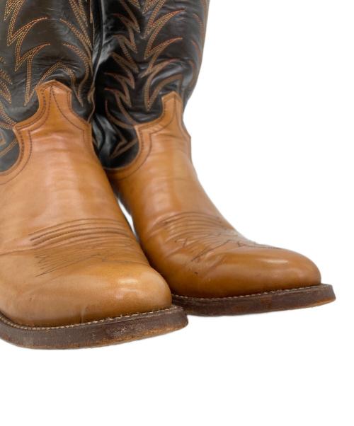 JUSTIN（ジャスティン）JUSTIN (ジャスティン) ウェスタンブーツ ブラウン サイズ:8Dの古着・服飾アイテム