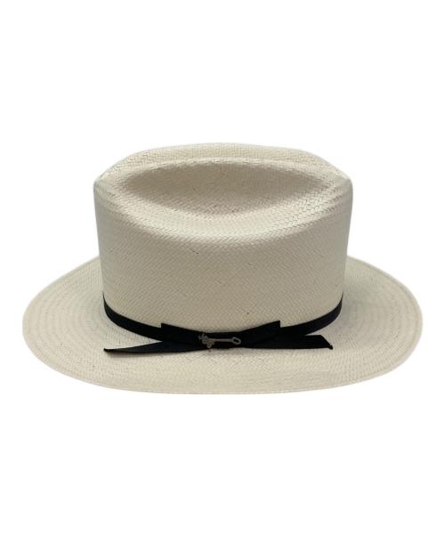 STETSON（ステットソン）STETSON (ステットソン) ハット アイボリーの古着・服飾アイテム
