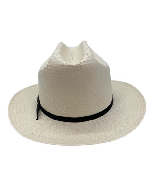 STETSON（ステットソン）STETSON (ステットソン) ハット アイボリーの古着・服飾アイテム