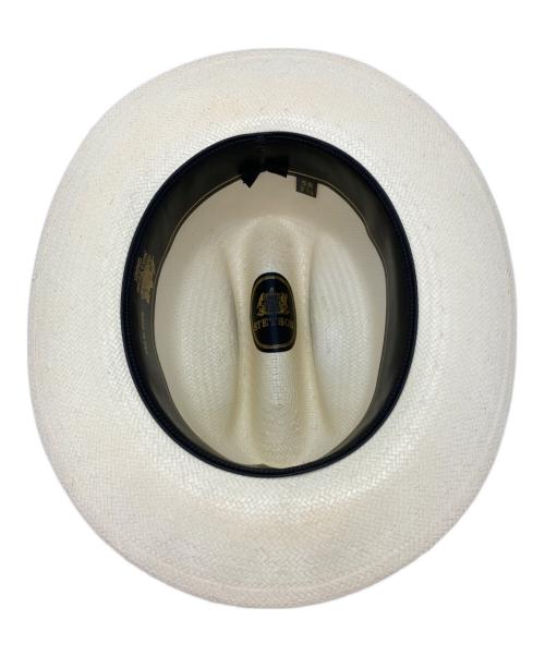 STETSON（ステットソン）STETSON (ステットソン) ハット アイボリーの古着・服飾アイテム