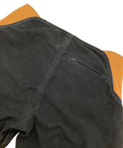 KAPITAL（キャピタル）KAPITAL (キャピタル) ウエストサイドゴム切替ワイドパンツ ネイビーの古着・服飾アイテム