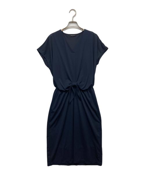 MICHEL KLEIN（ミッシェルクラン）MICHEL KLEIN (ミッシェルクラン) ワンピース ネイビー サイズ:Mの古着・服飾アイテム