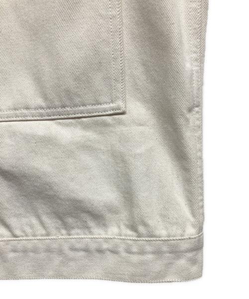 AURALEE（オーラリー）AURALEE (オーラリー) HARD TWIST DENIM BLOUZON ホワイト サイズ:1の古着・服飾アイテム